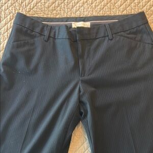 GAP Navy pinstripe Perfect Trousers